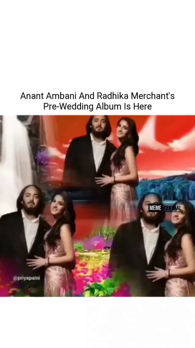 Credits @priyapalni - Anant Ambani And Radhika Merchant's Pre-Wedding ...